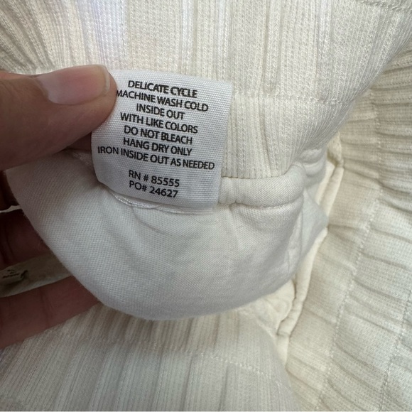 PISTOLA Wynn Cozy Sweatpants Cotton Joggers Size XS Ecru Cream Loungewear Casual - Picture 7 of 11